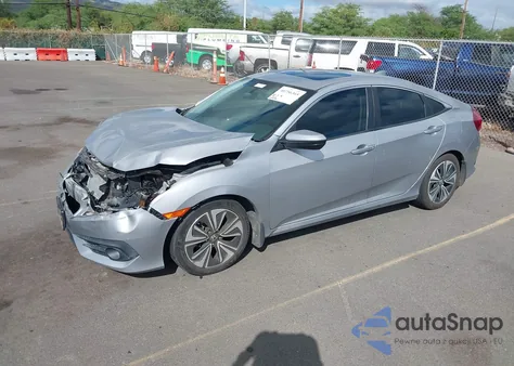 2017 Honda Civic Ex-T из США, поврежденный, VIN 2HGFC1F36HH647567